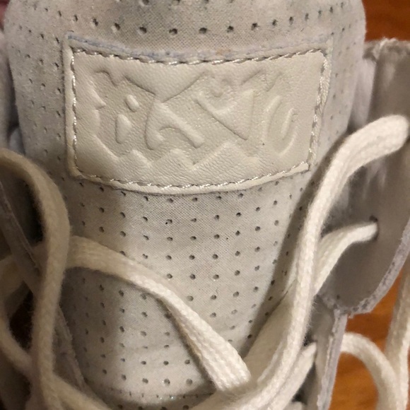 ASN white iridescent wedge sneaker - Picture 6 of 10